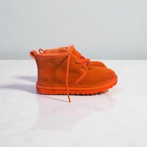 UGG Vibrant Orange Ankle Boots